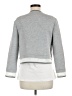 T Tahari Solid Gray Cardigan Size M - photo 2
