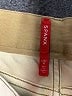 SPANX Solid Yellow Khaki Shorts Size L - photo 3