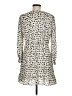MNG 100% Polyester Animal Print Ivory Casual Dress Size 6 - photo 2