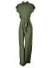 MNG Solid Green Jumpsuit Size S - photo 1