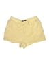 Forever 21 100% Lyocell Solid Yellow Shorts Size S - photo 1