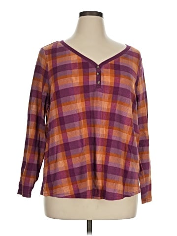 Terra & Sky 3/4 Sleeve Blouse (view 1)