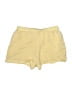 Forever 21 100% Lyocell Solid Yellow Shorts Size S - photo 2