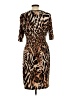 MSK Animal Print Brown Cocktail Dress Size L - photo 2