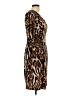 MSK Animal Print Brown Cocktail Dress Size L - photo 4