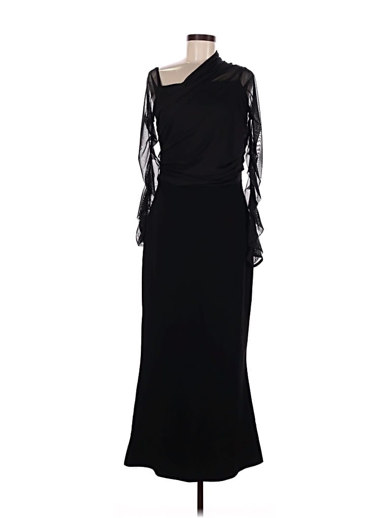Pre-owned Marcella Cocktail Dress In Black