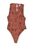 Parade Brown Bodysuit Size S - photo 1