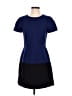 BCBGMAXAZRIA Color Block Blue Casual Dress Size 8 - photo 1