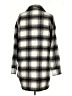 Banana Republic Plaid Gray Coat Size S - photo 2
