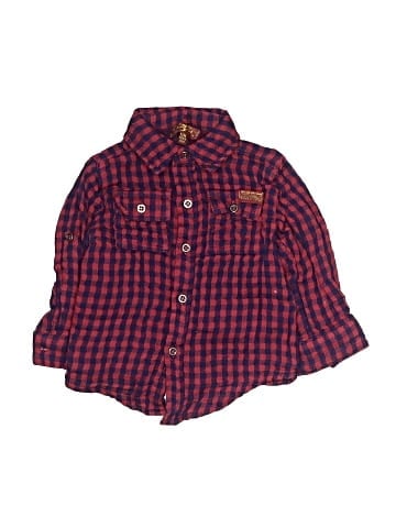 7 For All Mankind Long Sleeve Button-Down Shirt (view 1)