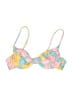Aurelle Tropical Yellow Swimsuit Top Size M - photo 1
