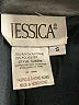 Jessica Metallic Silver Long Sleeve Blouse Size S - photo 7