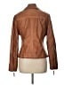Max Studio 100% Polyurethane Brown Jacket Size L - photo 2
