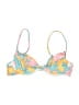 Aurelle Tropical Yellow Swimsuit Top Size M - photo 2