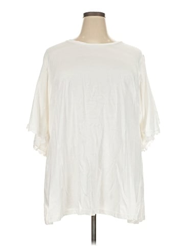 City Chic Short Sleeve Blouse (view 1)