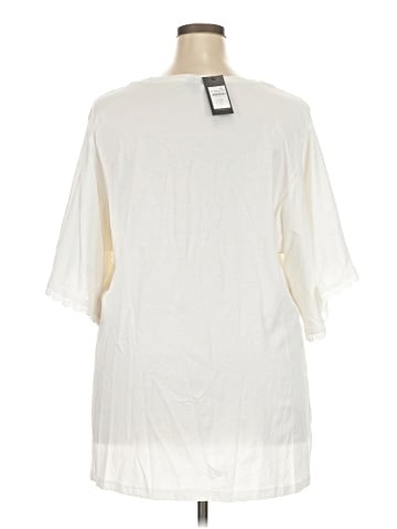 City Chic Short Sleeve Blouse (view 2)