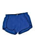 Hanes 100% Polyester Solid Blue Athletic Shorts Size M - photo 1