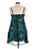 Free People 100% Polyester Paisley Aztec Or Tribal Print Floral Tropical Teal Cocktail Dress Size M - photo 2