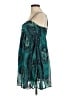 Free People 100% Polyester Paisley Aztec Or Tribal Print Floral Tropical Teal Cocktail Dress Size M - photo 5