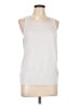 Nike 100% Polyester Silver Sleeveless T-Shirt Size L - photo 1