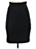 Bebe Solid Black Casual Skirt Size 0 - photo 1