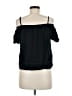 Old Navy 100% Rayon Black Short Sleeve Top Size M - photo 2