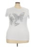 Assorted Brands Silver Short Sleeve T-Shirt Size 3XL - photo 1