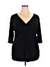 Merona Black Casual Dress Size 2 - photo 1