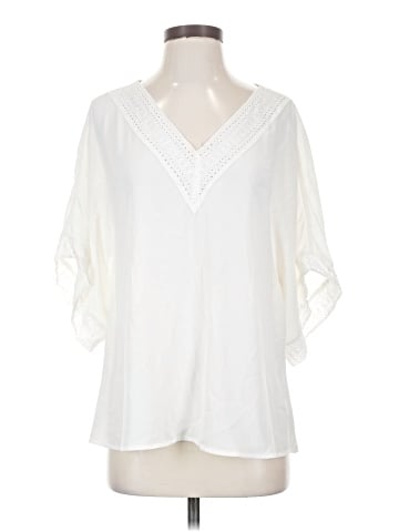 Charming Charlie 3/4 Sleeve Blouse (view 1)