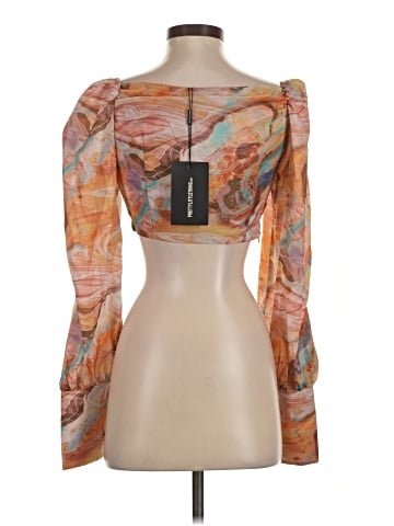 PrettyLittleThing 3/4 Sleeve Blouse (view 2)