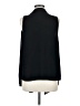 Diane von Furstenberg 100% Polyester Solid Black Sleeveless Blouse Size M - photo 2