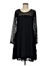 Nina Leonard Black Casual Dress Size M - photo 1