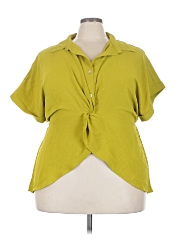 Blush Short Sleeve Blouse (view 1)