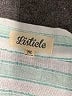 Listicle Stripes Green 3/4 Sleeve Button-Down Shirt Size M - photo 7