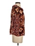 Tory Burch Maroon Brown 3/4 Sleeve Silk Top Size 4 - photo 4
