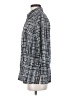 Croft & Barrow Houndstooth Gray Long Sleeve Blouse Size S - photo 5