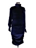 Ronny Kobo 100% Polyester Solid Blue Cocktail Dress Size M - photo 1