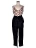 Socialite 100% Polyester Polka Dots Black Jumpsuit Size XL - photo 1