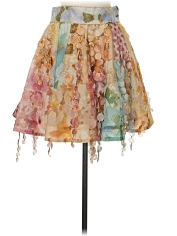 Zimmermann Mini Linen Skirt (view 1)