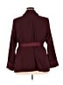 ELOQUII 100% Polyester Burgundy Blazer Size 18 Plus - photo 2