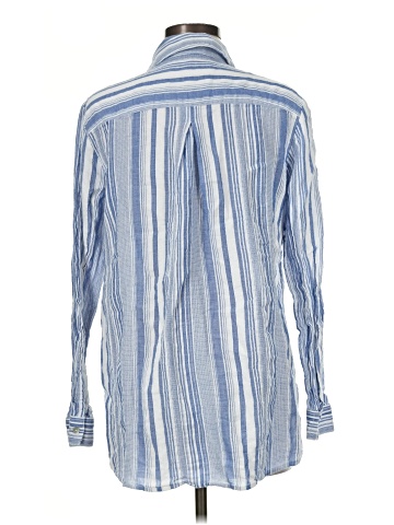 Susan Graver Long Sleeve Button-Down Shirt (view 2)