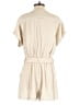 Lovestitch Solid Tan Romper Size M - photo 2