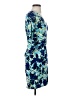Ann Taylor Print Blue Cocktail Dress Size 2 Petite - photo 4
