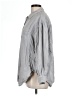 We the Free Stripes Gray Long Sleeve Button-Down Shirt Size M - photo 5
