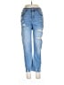 Unbranded Hearts Blue Jeans Size 10 - photo 1