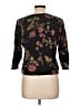 Kate Hill Black 3/4 Sleeve Silk Top Size L (petite) - photo 2