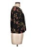 Kate Hill Black 3/4 Sleeve Silk Top Size L (petite) - photo 4