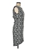 Silence and Noise Chevron-herringbone Gray Cocktail Dress Size M - photo 4