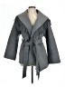 Just Fab Gray Coat Size L - photo 1