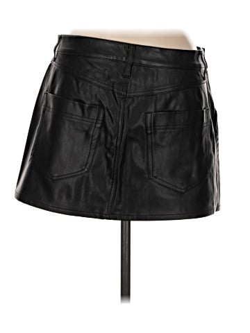 We the Free Faux Leather Skirt (view 2)